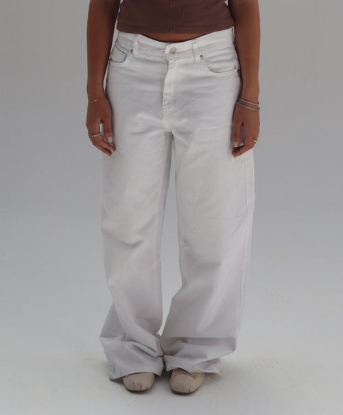 White Baggy Jeans