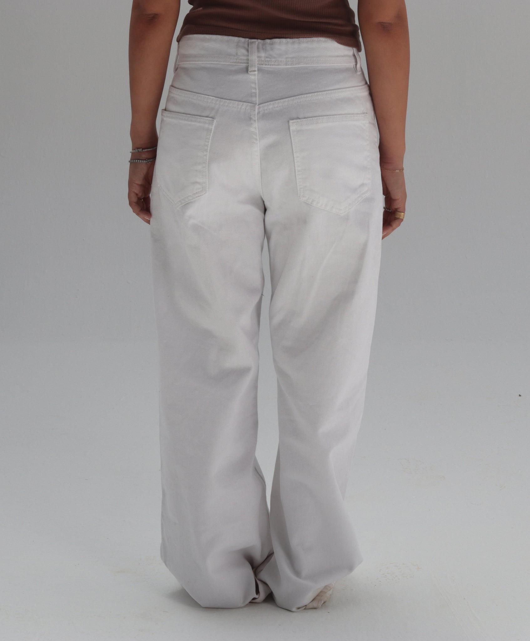 White Baggy Jeans